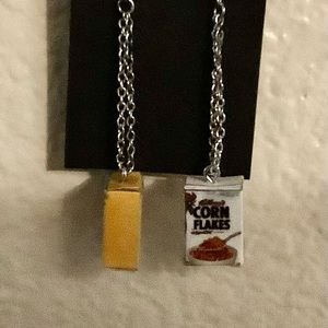 Cereal Box Earrings